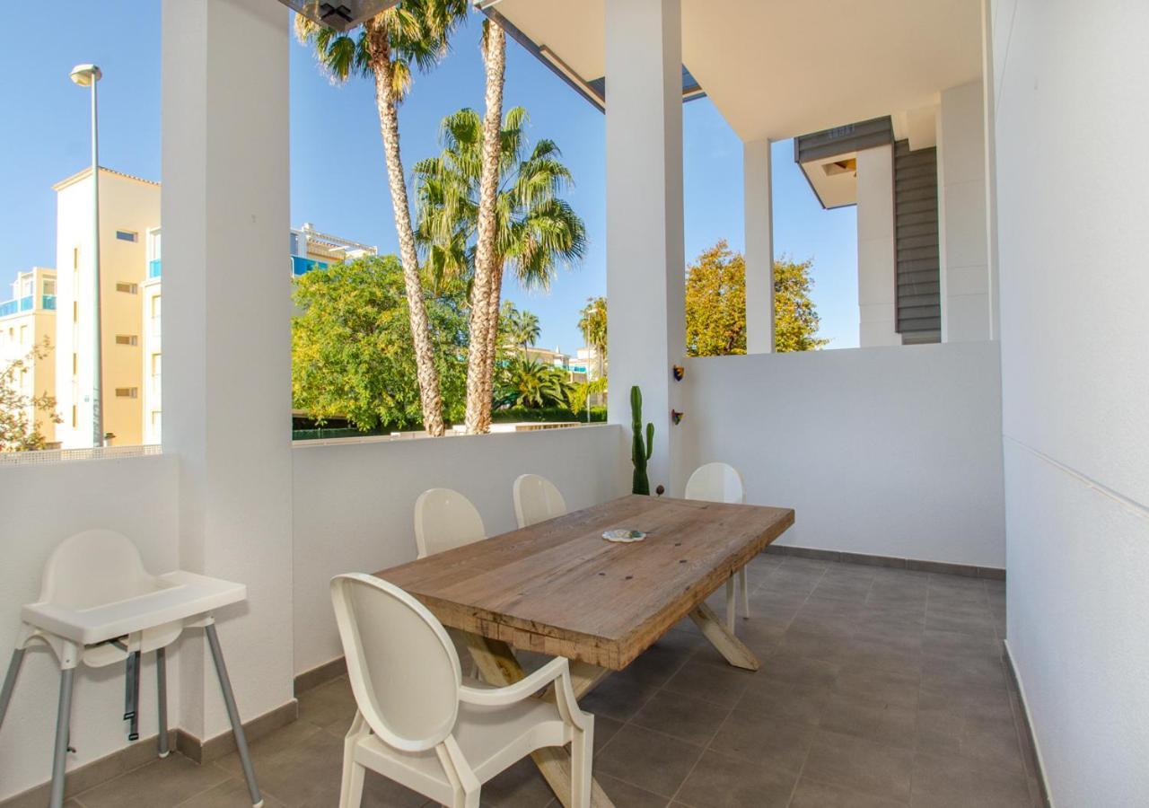 Apartamento Victoria Playa III Con Una Gran Terraza เดเนีย ภายนอก รูปภาพ