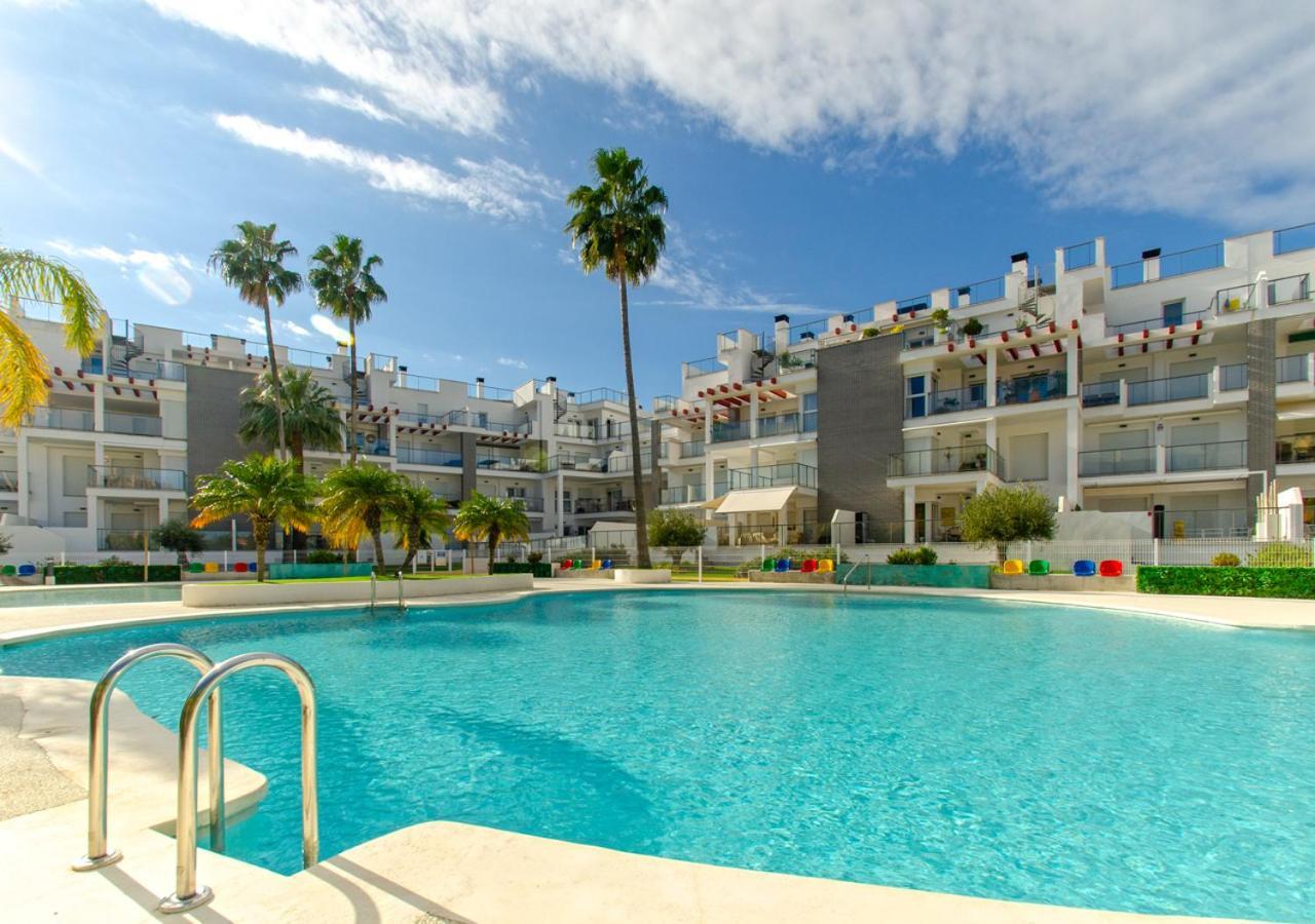 Apartamento Victoria Playa III Con Una Gran Terraza เดเนีย ภายนอก รูปภาพ