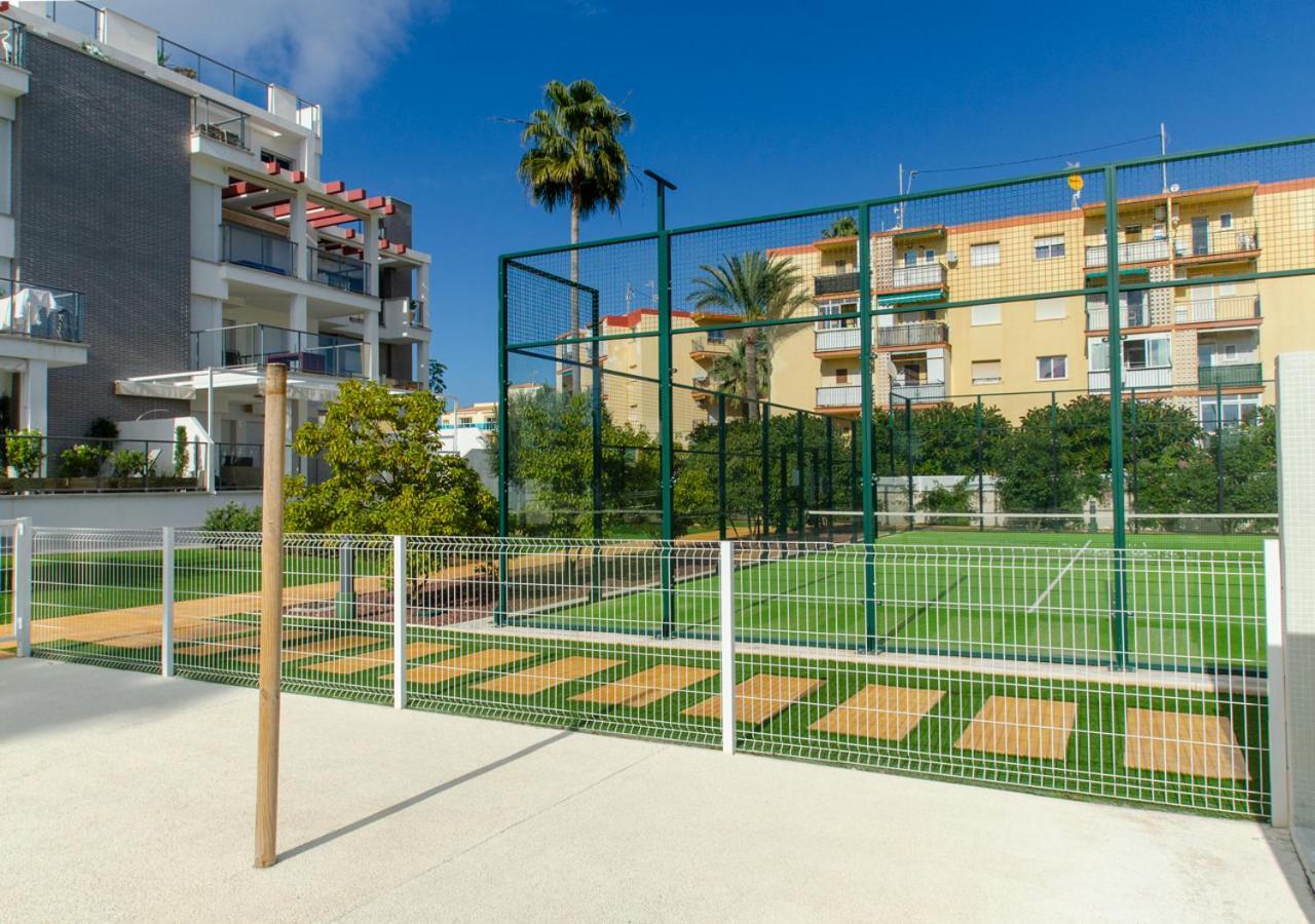 Apartamento Victoria Playa III Con Una Gran Terraza เดเนีย ภายนอก รูปภาพ