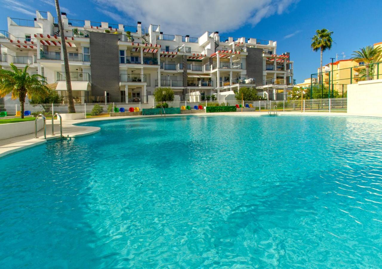 Apartamento Victoria Playa III Con Una Gran Terraza เดเนีย ภายนอก รูปภาพ