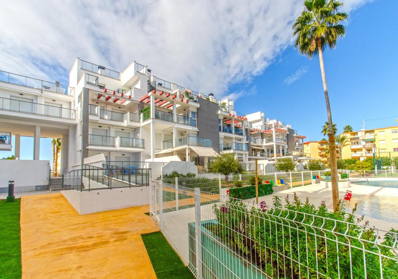 Apartamento Victoria Playa III Con Una Gran Terraza เดเนีย ภายนอก รูปภาพ