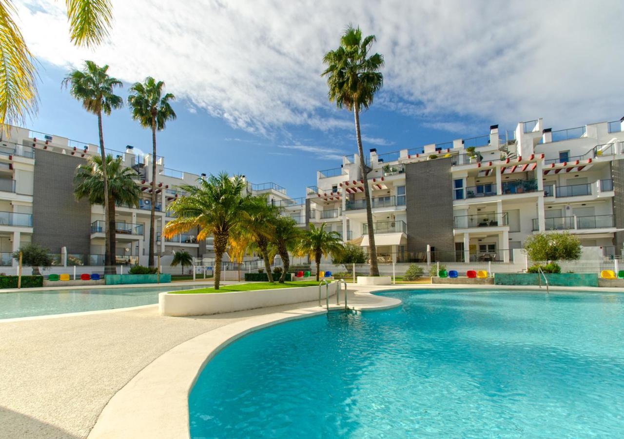 Apartamento Victoria Playa III Con Una Gran Terraza เดเนีย ภายนอก รูปภาพ