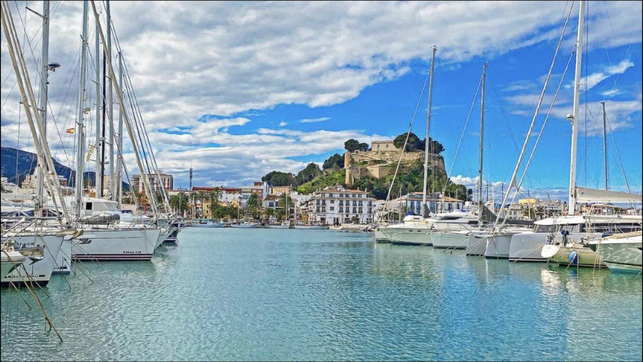 Apartamento Victoria Playa III Con Una Gran Terraza เดเนีย ภายนอก รูปภาพ